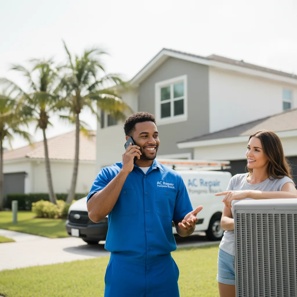 AC Repair Pompano Beach customer support in Spurger